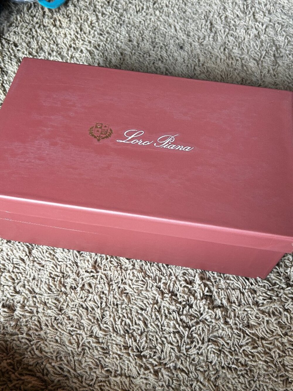 LORO PIANA Empty Shoe Box 12"X7"X4.25"